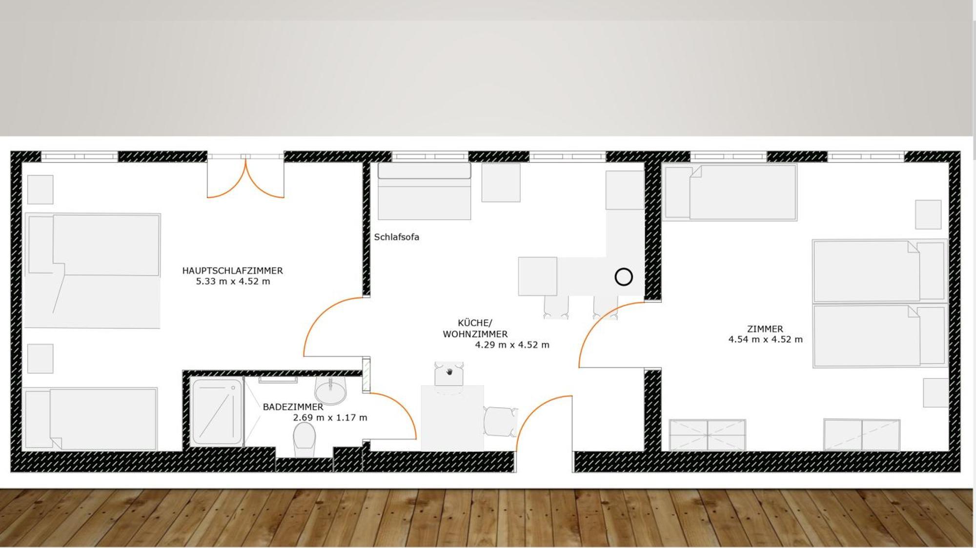 Villa Wittenau Ferienwohnung 3 Berlino Esterno foto